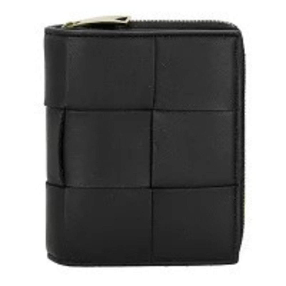 Bottega Veneta Bi fold Wallet Compact Italy Black